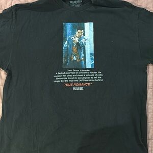 Pleasures x True Romance Graphic Tee – Black – Size XXL
